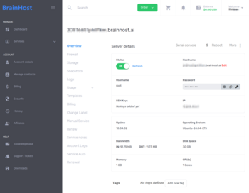 Brainhost Console