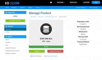 Iozoom Console