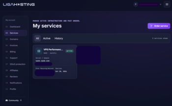 Ligahosting Console